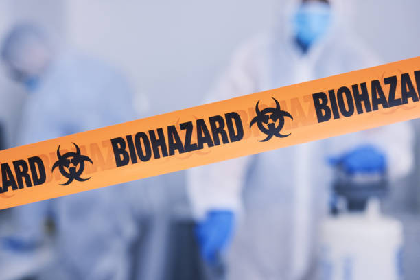 Professional Infectious Disease Decontamination technician working in Montclair, CA